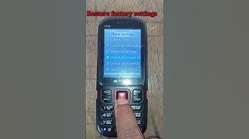 How To Reset Micromax X743||Micromax Restore Factory settings