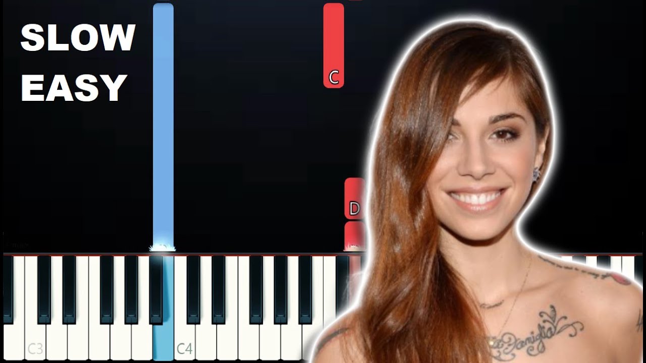 Christina Perri Jar of Hearts (SLOW EASY PIANO TUTORIAL) YouTube