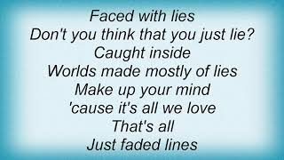 Secret Machines - Faded Lines Lyrics