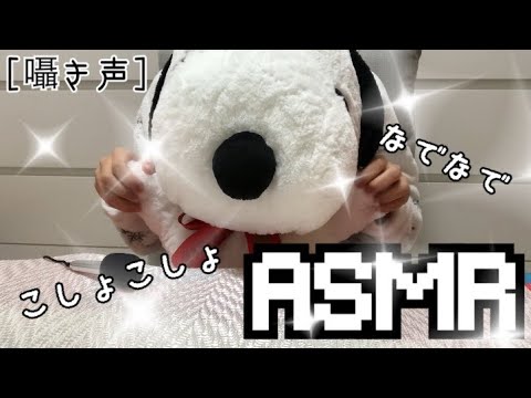 【音フェチ/ASMR】こしょこしょ囁く~ぬいぐるみ~[囁き]