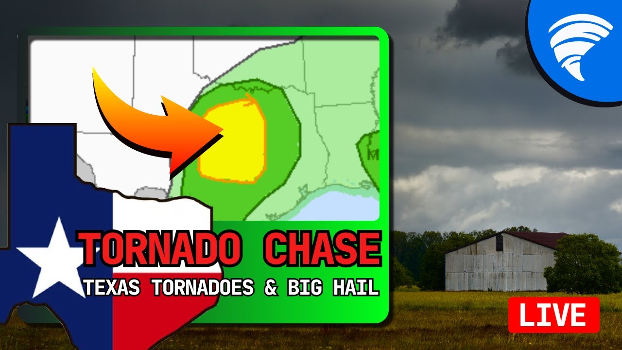 LIVE - Dominator 3 Storm Chase Mode DFW - Gorilla Hail - YouTube