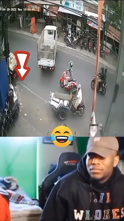 kakek kakek nabrak, video hiburan, llucu, ngakak #memes #lucu #shorts #viral