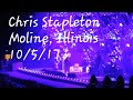 Chris Stapleton "Learning to Fly" (Tom Petty cover) 10/5/17 Moline, Illinois