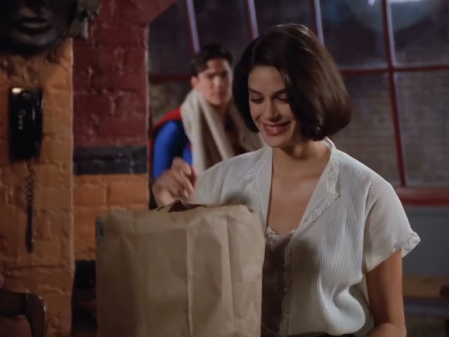 Lois and Clark HD Clip: Superman is in the shower? class=
