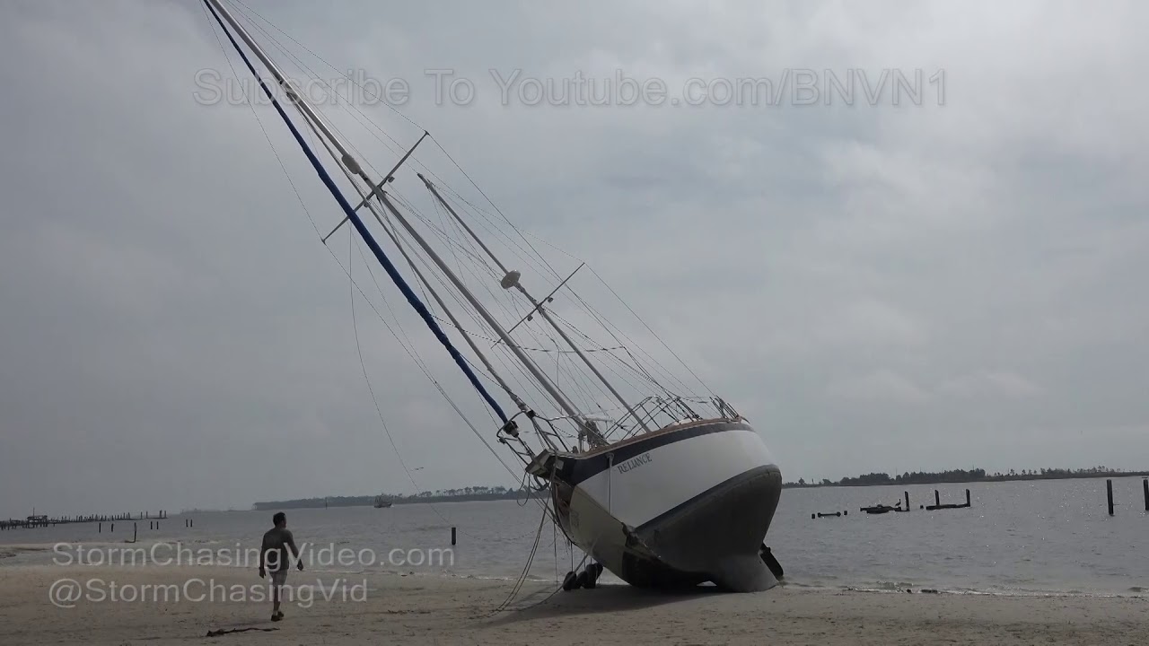 Gulfport & Biloxi, MS Hurricane Nate Aftermath - 10/8/2017