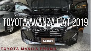 TOYOTA AVANZA E AT 2019 (BLACK METALLIC) FULL WALK AROUND | TOYOTA MANILA PROMO