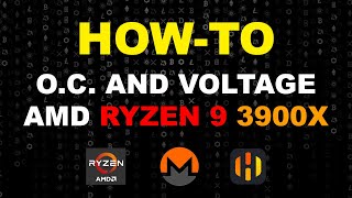 Overclock & Volt Settings | AMD Ryzen 9 3900X