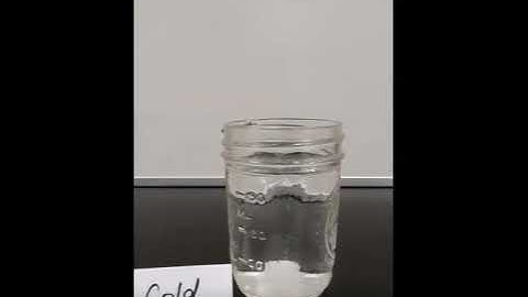 The Dissolving Sugar Cubes