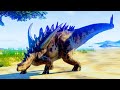 Carnotaurus & Ceratosaurus Hunting In Desert Environment - Jurassic World Evolution