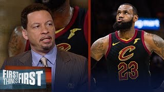 Chris Broussard on reports LeBron doesn't want pitches from teams | NBA | FIRST THINGS FIRST