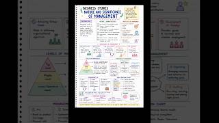 Class 12 Business Studies Notes 📚 | Handwritten Notes for Exam Preparation ✍️🔥 #shorts
