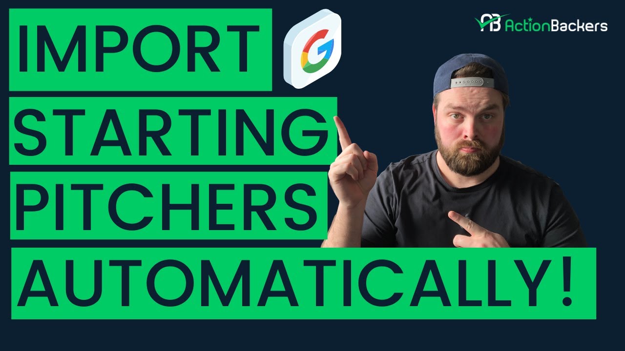 Mail Model Pitcher How to Automatically Import Starting Pitchers into your MLB model. No ...