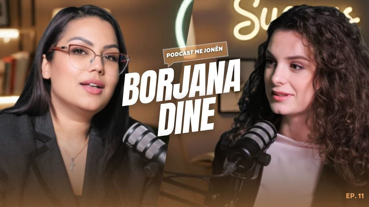 BORJANA DINE, flet ne Podcast me Jonën, Mbyllja e TikTok: ndalim apo edukim?