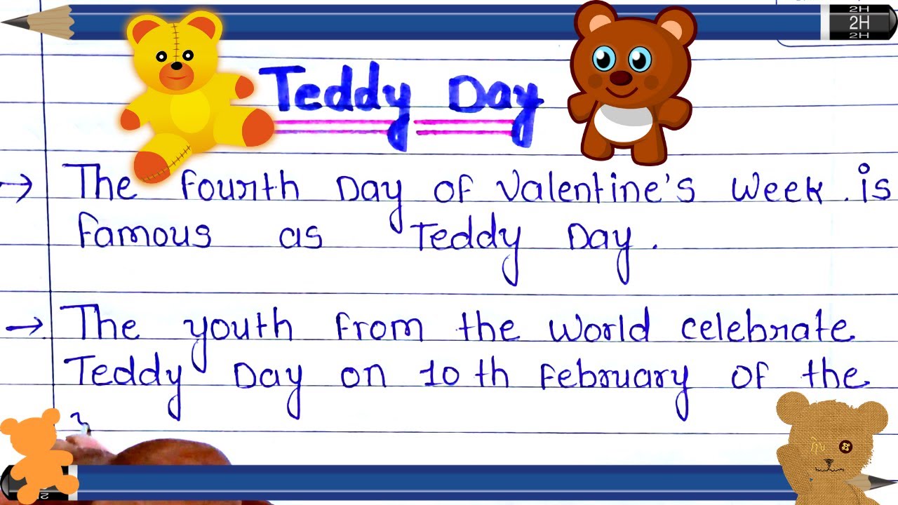 childhood teddy bear essay