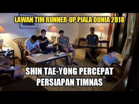 Lawan Tim Runner-up Piala Dunia 2018 | Shin Tae-yong Percepat Persiapan Timnas Indonesia !