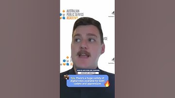 What kind of work do digital cadets and digital apprentices do at the Australian Government? #shorts