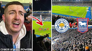 LEICESTER CITY VS IPSWICH TOWN | 1-1 | 90TH MINUTE EQUALISER SENDS 3,000 TOWN FANS MENTAL!!!