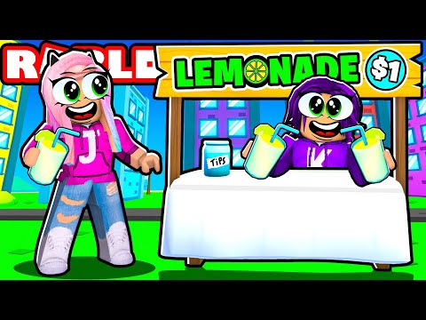 We opened a Lemonade Stand on Roblox! 🍋 | Busy Business