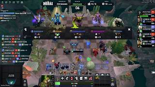 5 DRAGONS + LVL 3 DOOM! 🐉💀| Dota 2 Arcade Auto Chess Season 42 screenshot 5