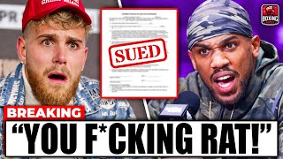 Jake Paul Just Got SUED By Anthony Joshua After REJECTING Rematch!