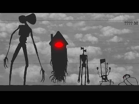 Who Is the BIGGEST Horror Creature? | Size Comparison (Trevor Henderson vs Leovincible)
