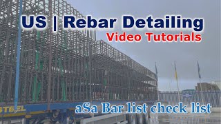 aSa Bar list Check list US Rebar detailing To Remember Rebar 360