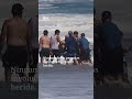 Video muestra rescate de un niño entre fuertes olas en California