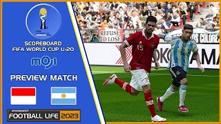 New Scoreboard Fifa World Cup U-20 Argentina 2023 [Pes 2021 PC - SPFL 2023]