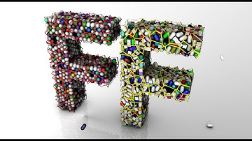 Fracture Title Animation using Cinema 4D Tutorial