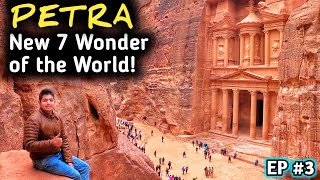 VISITING THE LOST CITY OF PETRA, JORDAN (Full Detail) | NEW 7 WONDERS OF THE WORLD