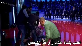 هجم عليه بغضب شديد فى الاستوديو وكاد يدمـره لولا تدخل الامن فى المسامح كريم مع جورج قرداحى