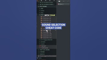 Hidden Shortcut for Sound Selection #flstudio