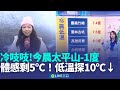 寒流影響台灣