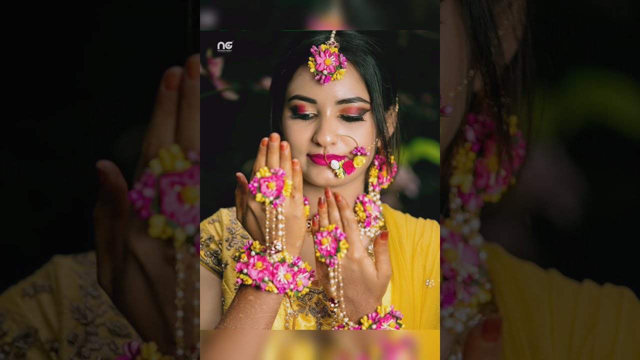 A mandatory haldi pose🙈 What... - The Tasmiya - Makeup Artist | Facebook