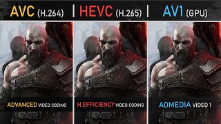 AMD AVC vs HEVC vs AV1  Which Recording/Streaming Codec should you use?