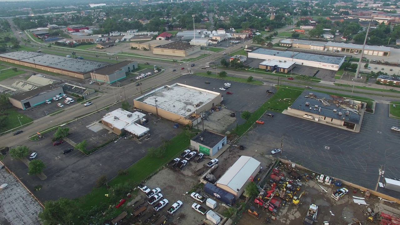 Dayton tornado damage