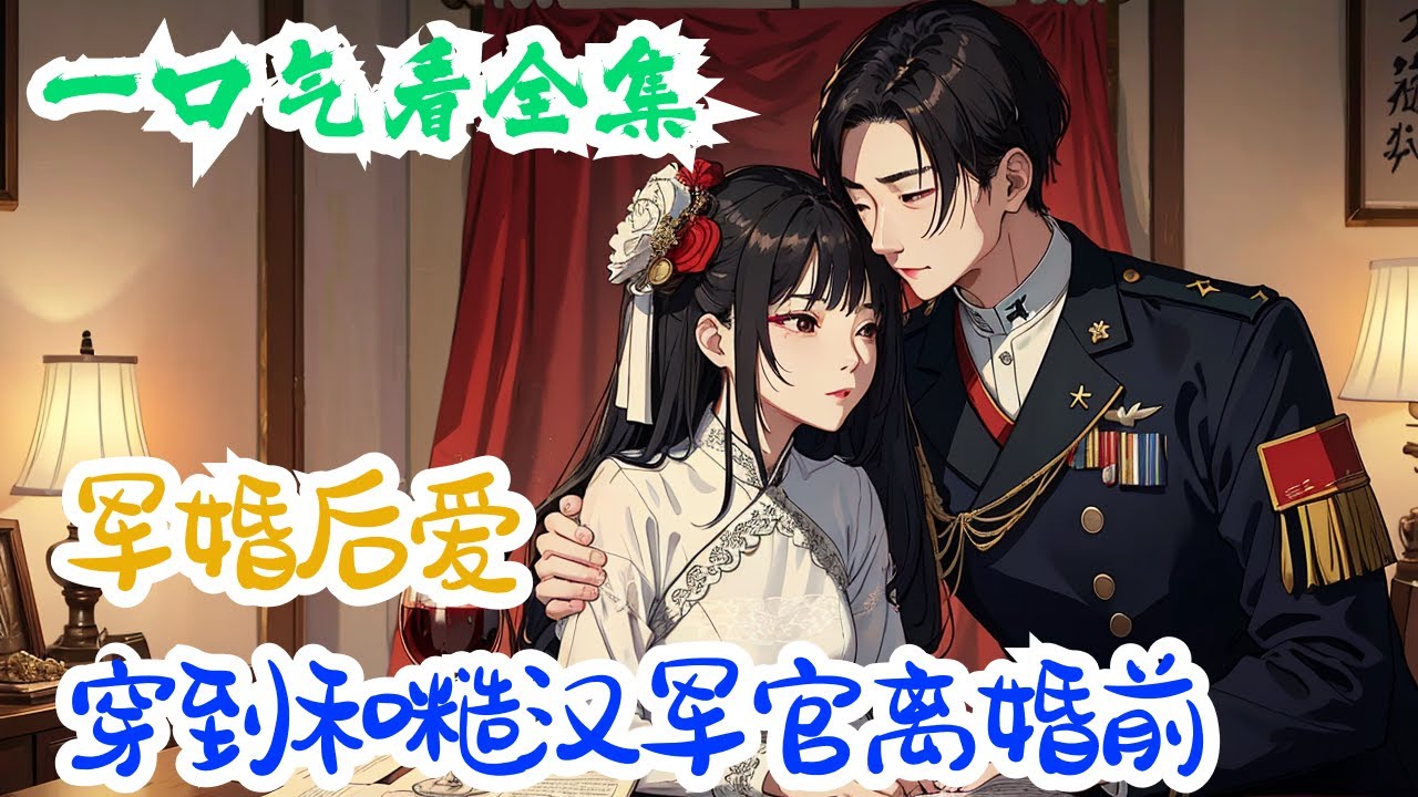 完结《军婚后爱：穿到和糙汉军官离婚前》全集：姜满月意外穿越到七十年代，成了一个即将被离婚的极品军嫂。 了解前因后果后，姜满月躺平了，离就离吧。 反正她有空间有物资，未来成为女富婆不成问题 #军婚