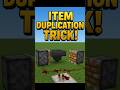 Item DUPLICATION trick in minecraft #mnpgamer