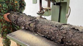 How To Recycle Wood From Burned Tree Trunks? : Fancy And Luxurious Coffee Table Design