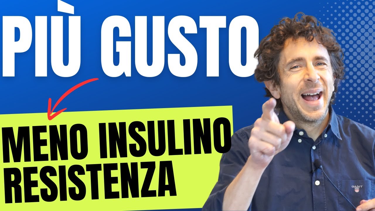 ➡️ Cura l'insulino-resistenza (e la glicemia) con il CIBO (non con integratori)