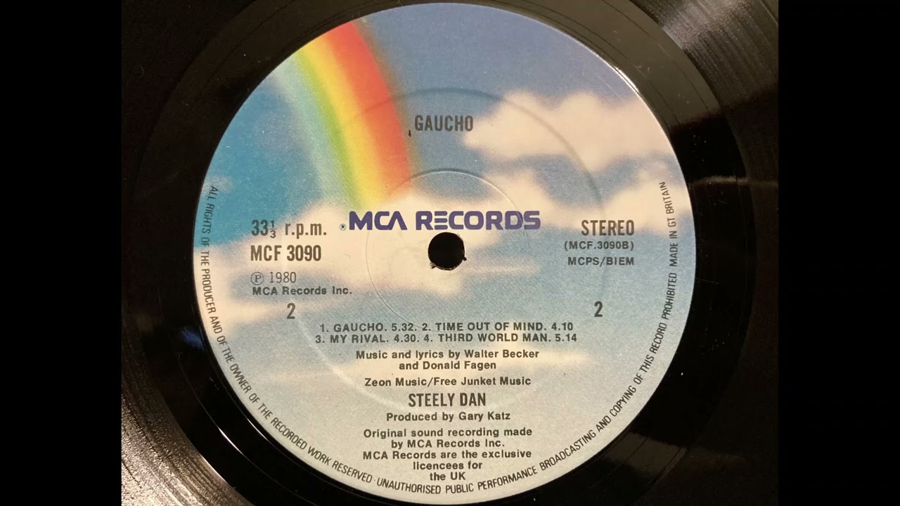 Steely Dan - Gaucho (Side 2, First pressing). HQ Vinyl Rip. (Linn Sondek LP12/Ittok/Troika)