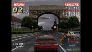 Rage Racer - Gameplay PSX / PS1 / PS One / HD 720P (Epsxe