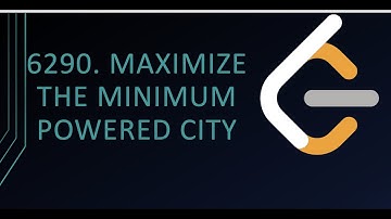 Maximize the Minimum Powered City | leetcode Biweekly contest 95