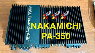 Замер усилителя Nakamichi pa-350 - Японцы делали вещи