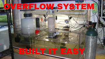 CHEAP Aquarium Overflow , How I BUILT IT EASY