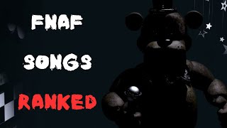 Fnaf Songs Tier List