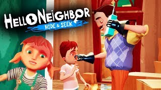 kids playing hello neighbor