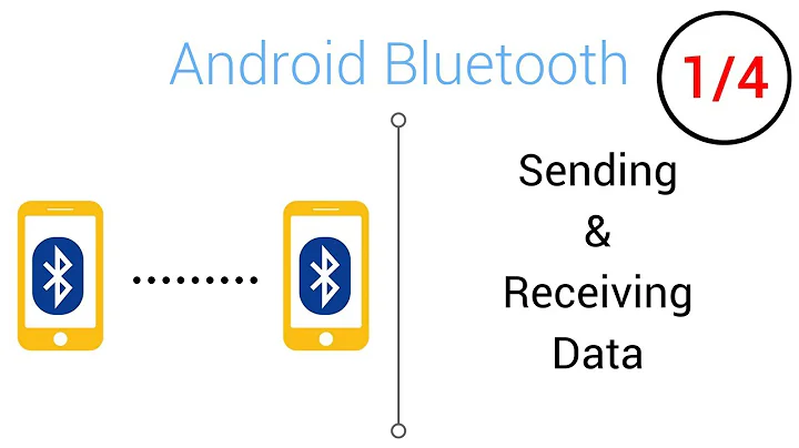Bluetooth Tutorial - Sending/Receiving Data with Bluetooth (Part 1/4)