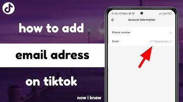 How To Add Email Address On Tiktok Account 2023
