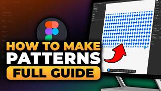 How To Make Patterns Figma (FAST & EASY) | 100% WORKS | NO Yapping, To The Point!